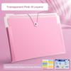 Test Paper Storage Organ Bag 4/8/12 Pockets File Organizer Portable A4 File Folder  Student