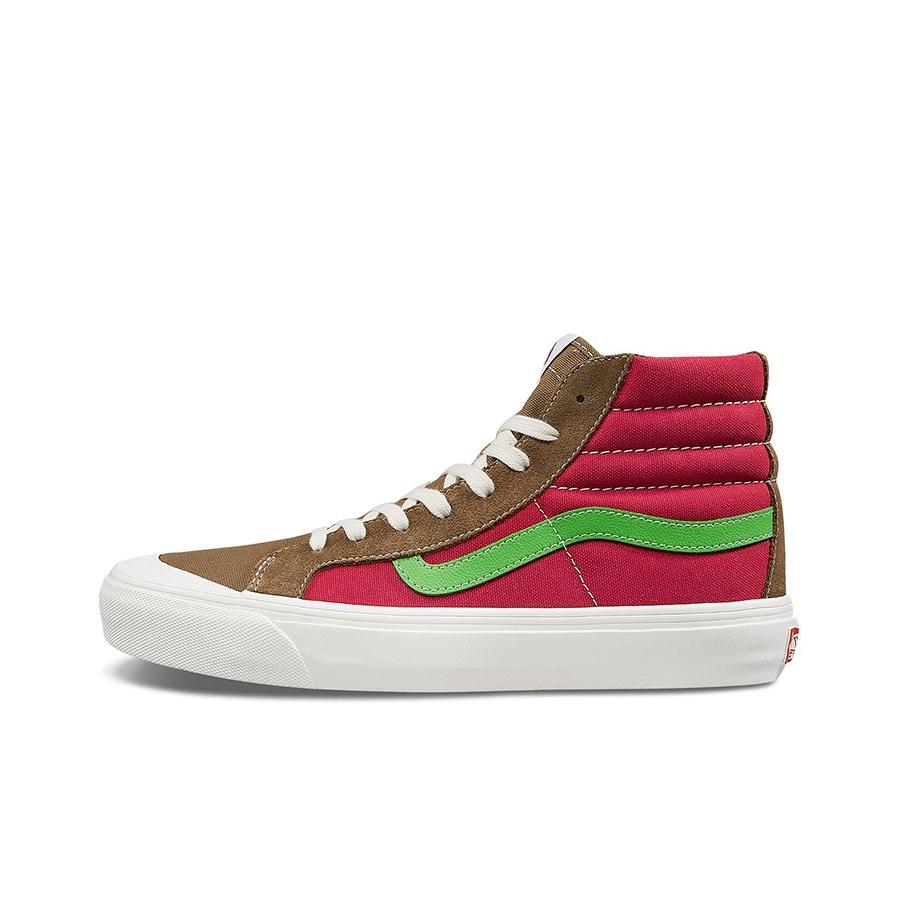 Vans Style 138 Ua Og Lx High Top Skate Schuhe Unisex Sneaker Rot Grün Schwarz VN0A45KDTPF