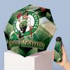 Celtic FC Manual Five Fold 8 Rib Umbrella Support Custom Text, Lightweight Travel Umbrella