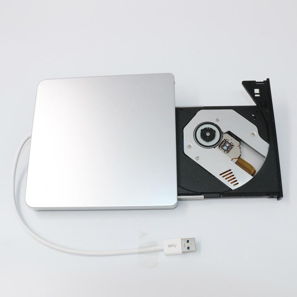 External Blu-ray Burner with 4K HD Support, USB 3.0 for Notebook/Desktop