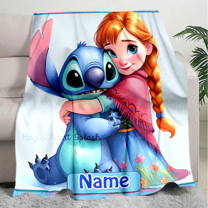 Lilo Stitch Blanket Suitable All Seasons Soft Comfortable Sofa Office Home Blanket Holiday Birthday Gift Blanket Soft Comfortable Home Deco Blanket