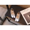 Korean Style Bowknot Solid Color Comfortable Low Cut Casual Girls Kids Leather Shoes