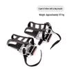 Bicycle Toe Clip Pedal Set