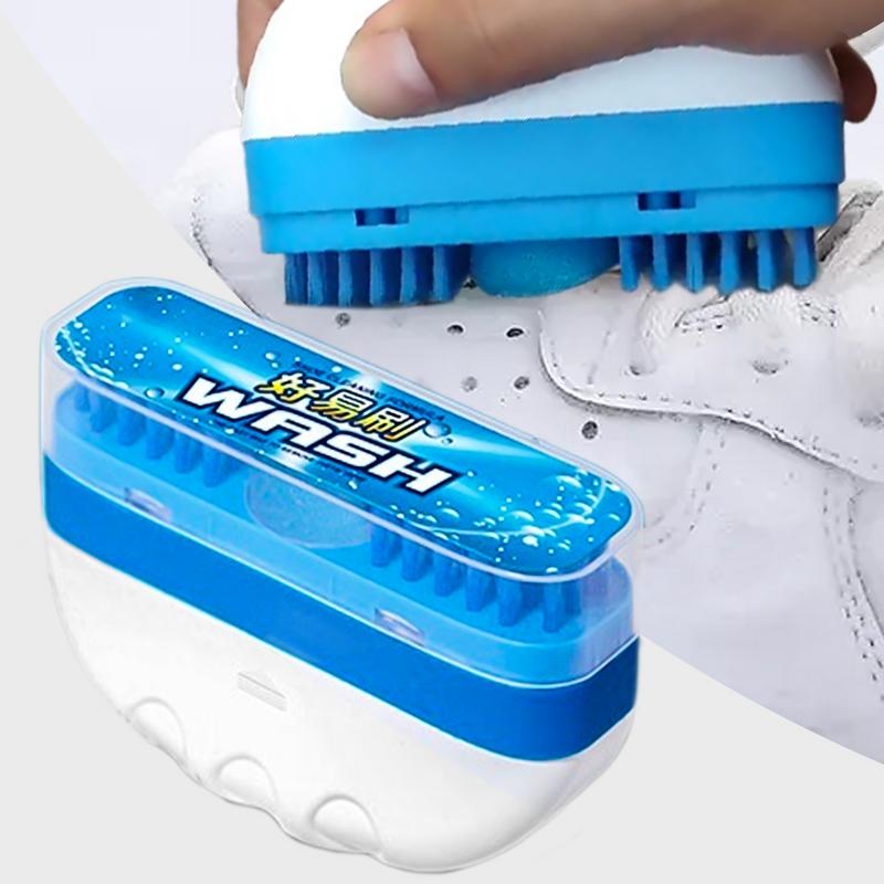 Multifunctional Liquid Soft Cleaning Shoe Brush Cleaning Liquid Plus Shoe Brush Multifunctional Cleaning Tool
