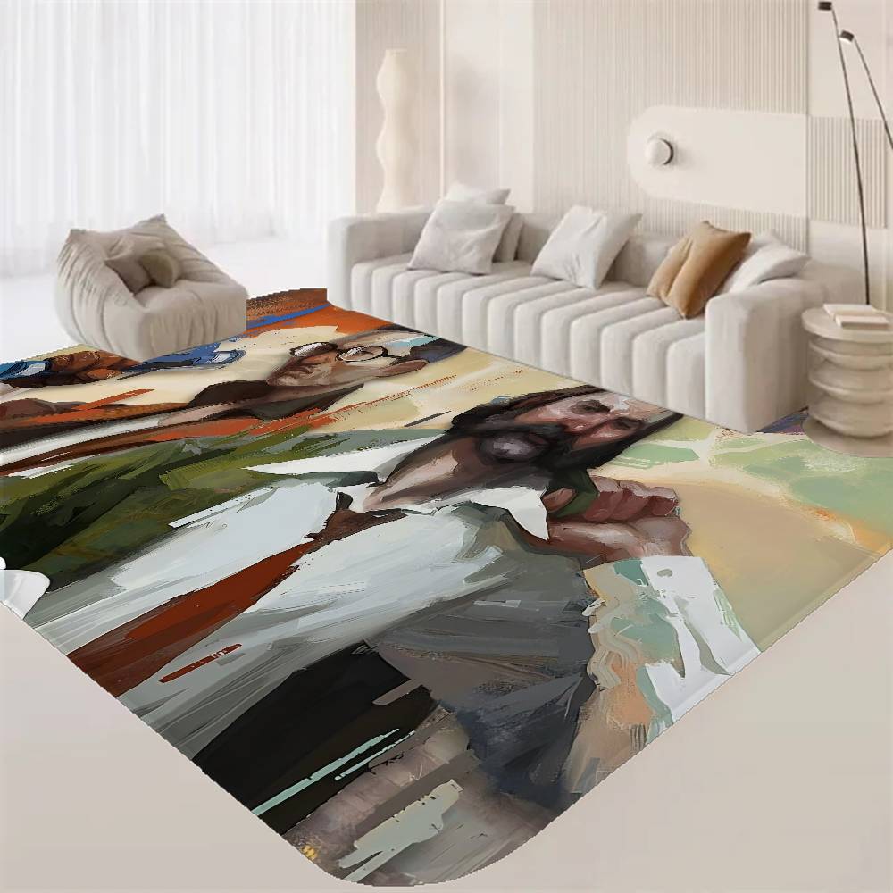 D-Disco Elysium Hot Video Game Door Mat Washable Non-Slip Living Room Sofa Chairs Area Mat Kitchen Doormat Area Rug