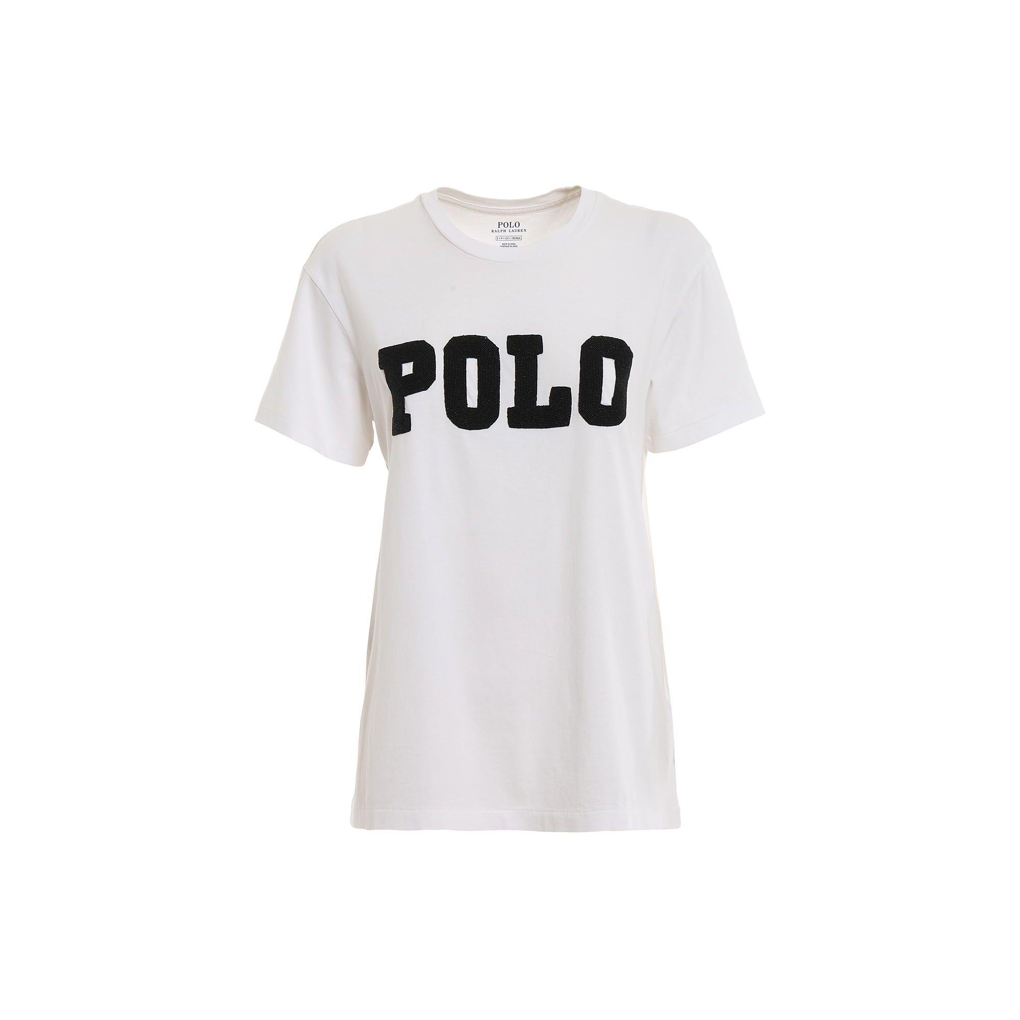 Polo Ralph Lauren Letter Round Neck