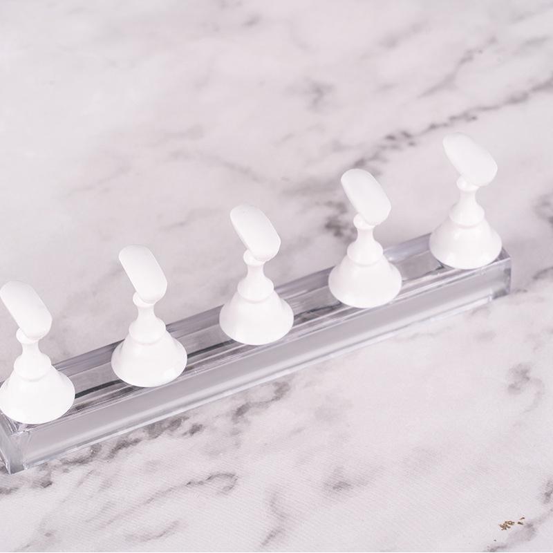

Nail Art Acrylic Palette & Display Stand - 7-Color Practice Set