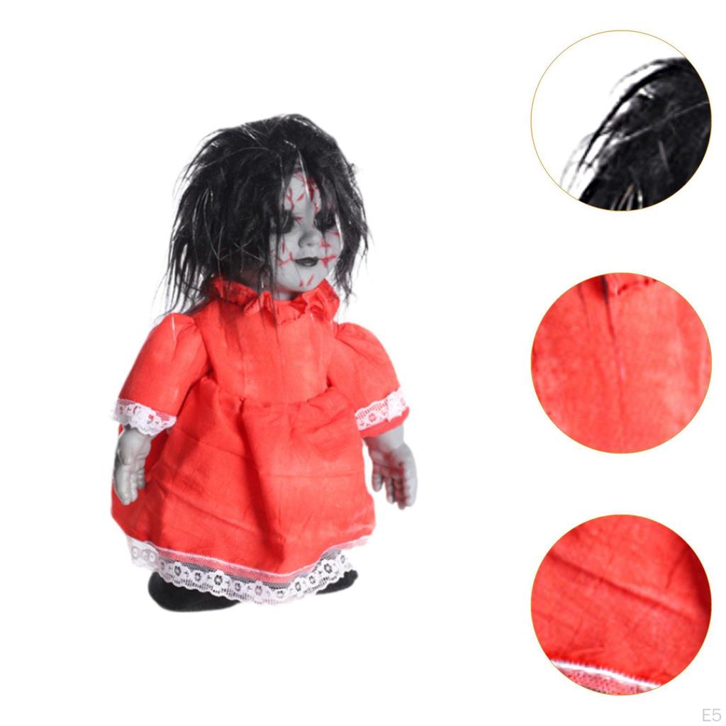 Halloween Geisterpuppe Spuk für Innen, Außen, Terror Dekorationsspielzeug, Leuchtend, Halloween Party