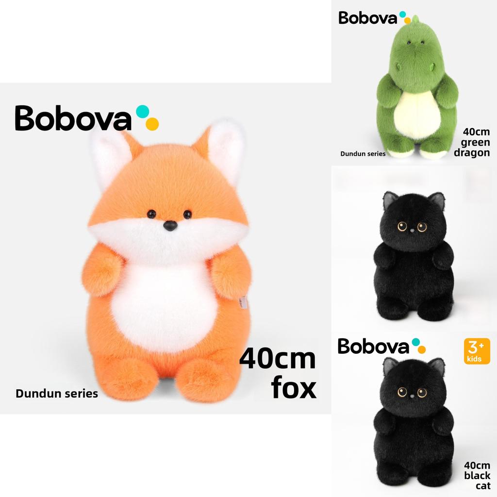 Three Color Cat Plush Toy Soft Stuffed Animal For Kids And Gift Giving