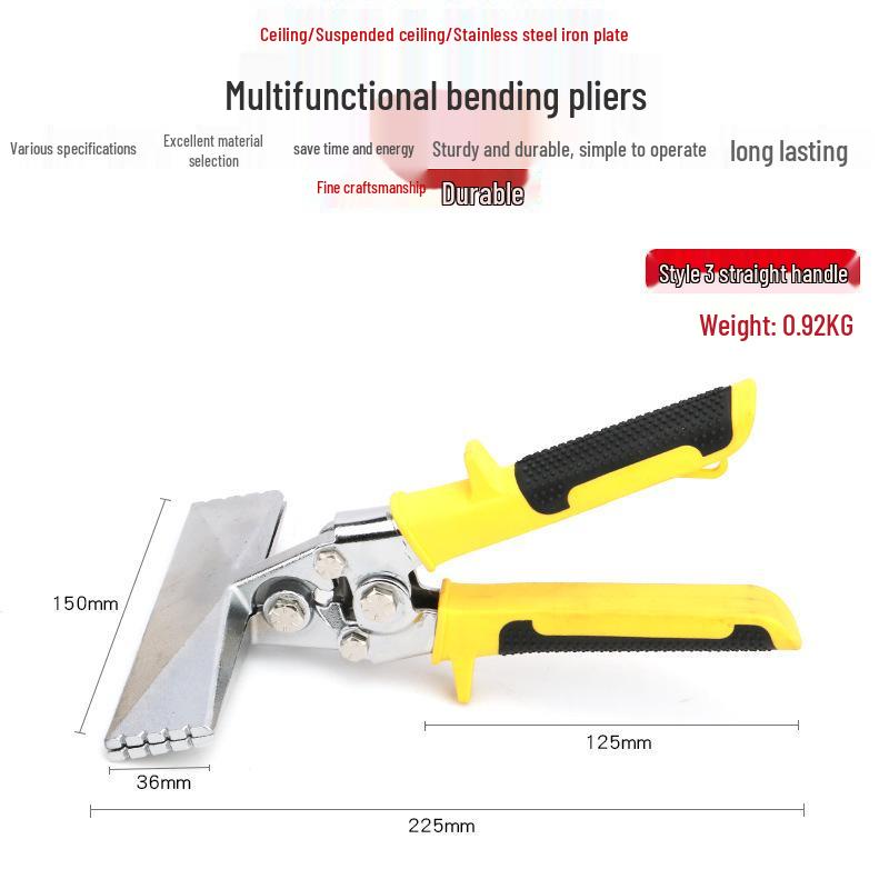 Electrician Multi-Function Folding Edge Sealing/Bending Pliers