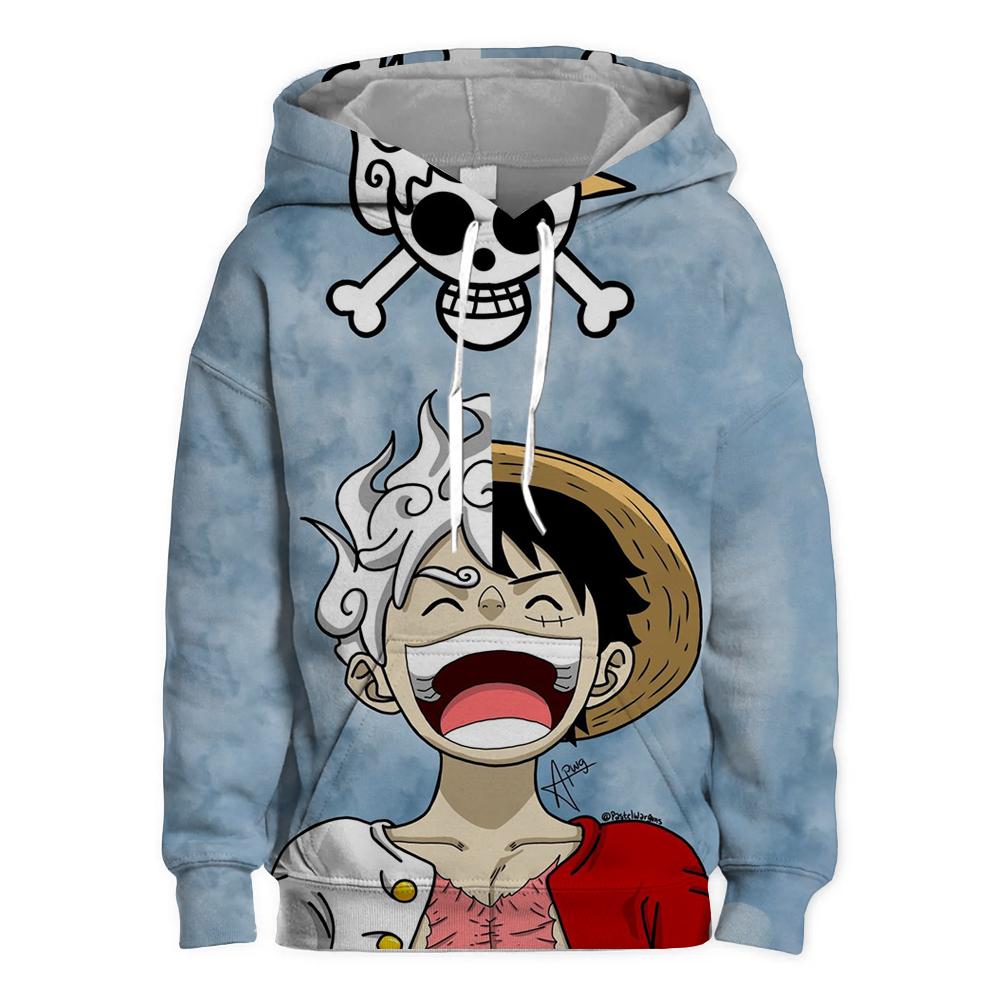 Sweat-shirt à capuche pour enfants, Cosplay Zoro, une pièce, mode, manches longues, imprimé Roronoa Zoro 3D, 4-14T