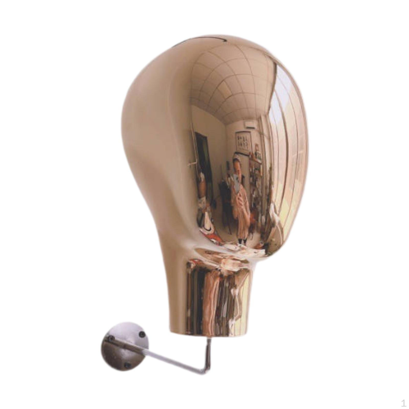 Wall Mounted Mannequin Head Hat Display