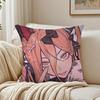 anime violent CChainsaw MMan Cushion Cover Pillowcase Antidustmite living Room Sofa Decor Cushion Room