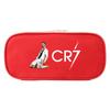 Cr7 Sports Theme Canvas Pencil Bag With Cartoon Print For Kids Teens