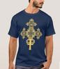 Traditional Ethiopian Orthodox Cross Printed TShirt 100 Cotton ONeck Summer Short Sleeve Casual Mens Tshirt Size S3XL