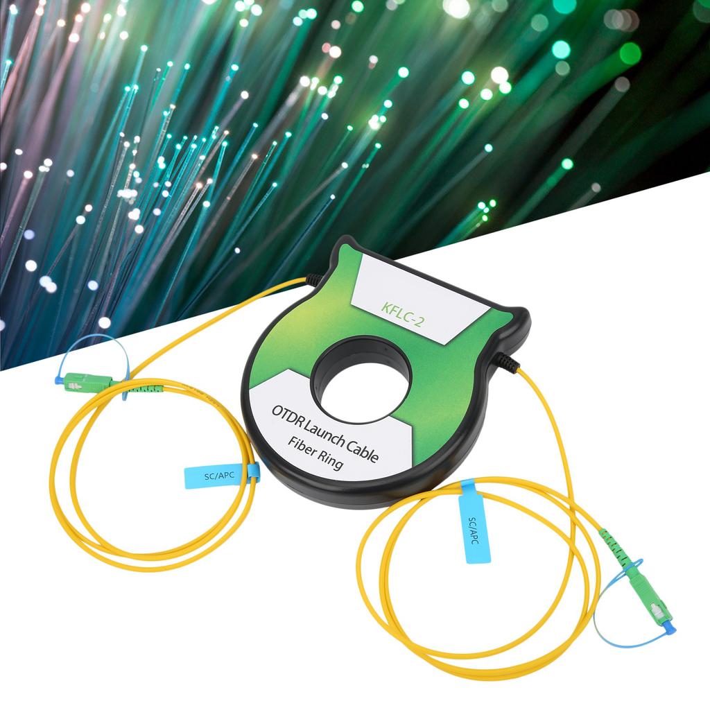 OTDR Optical  Launch Cable Singlemode 9/125um 500M OS2 SC/‑SC/ Connector Adapter OTDR Test Connector