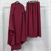 TikTok Fashion Women's Two-Piece Long Dress & Skirt Set