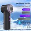 Portable High-Speed Mini Handheld Fan with Light, Ultra-Thin USB-Powered for Office and Outdoor Use