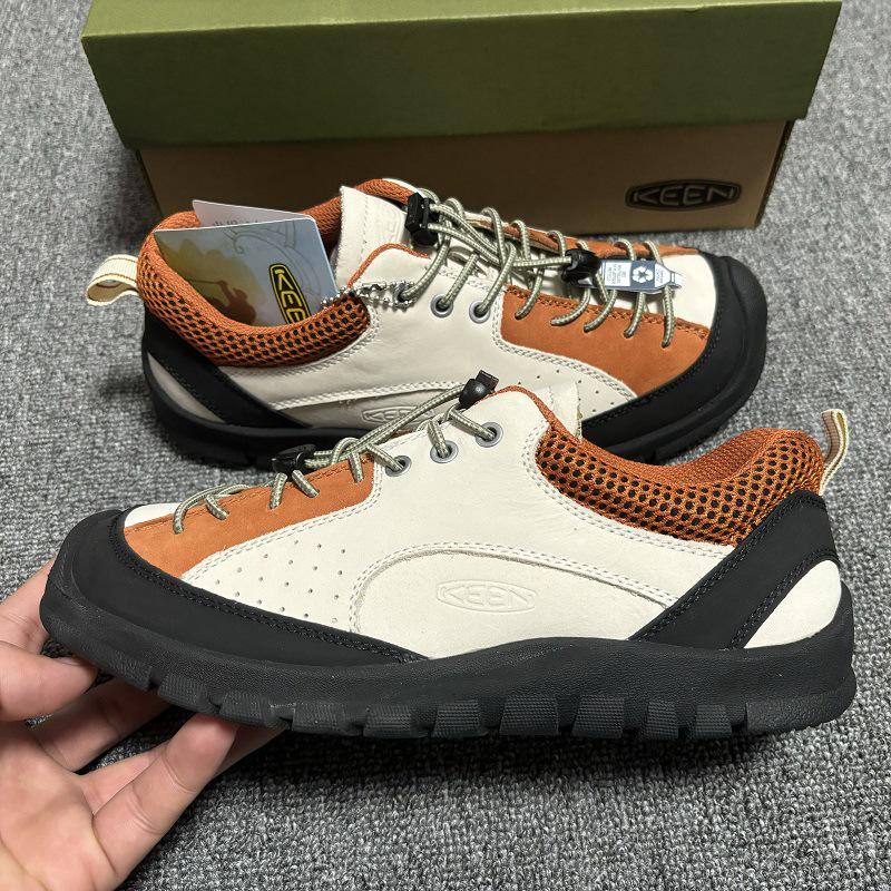 KEEN 2nd Gen High-Quality Leather Slip-On Hiking Shoes for Couples—Large Sizes Available