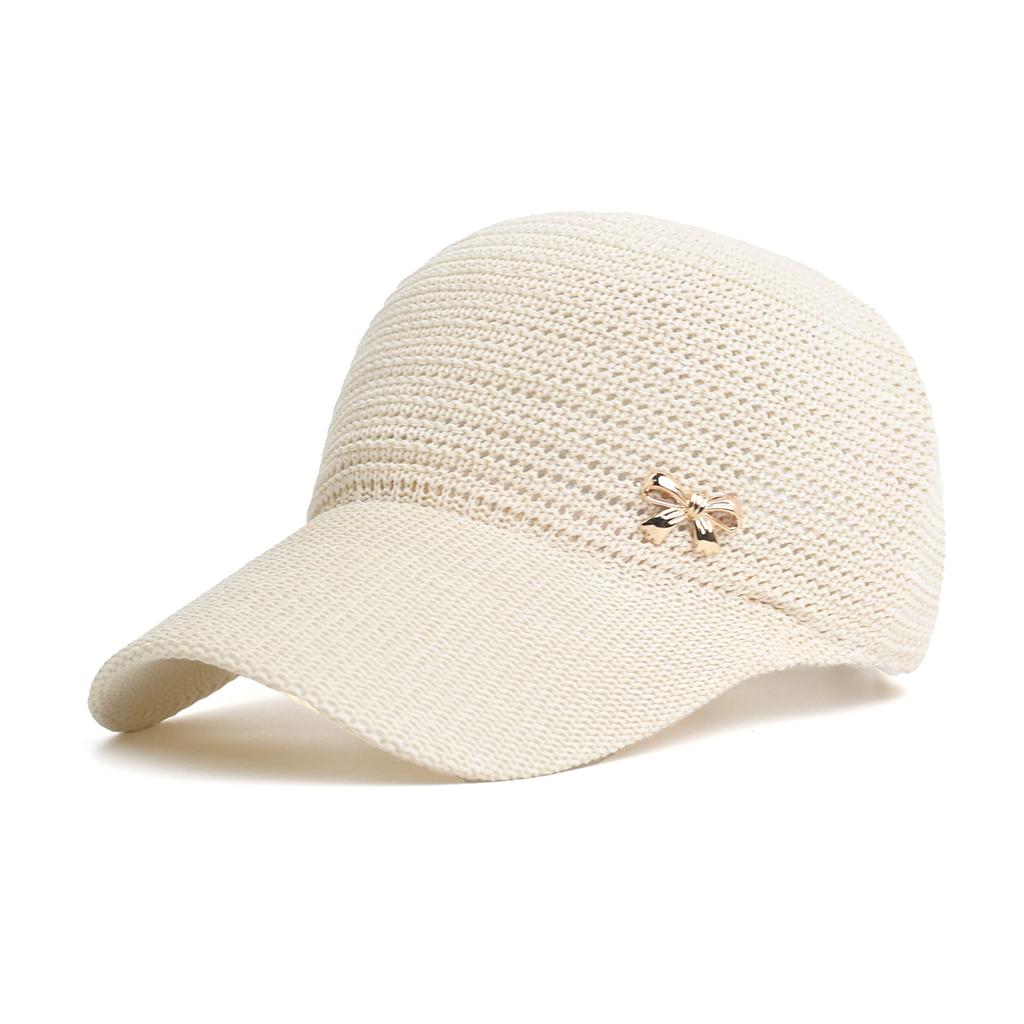 Unisex Hollow-out Design Mesh Baseball Cap Breathable Summer Sun Hat Baseball Cap
