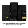 ZENGO Housse de TV pour 22 - 24 Pouces Extérieure Imperméable Tissu Oxford Manchon de Protection pour Télévision Murale