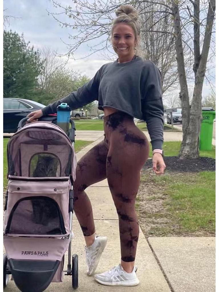 European & American Tie-Dye High-Waist Seamless Yoga Pants