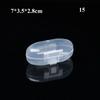 Transparent Storage Box Holding Case Jewelry Beads Container Fishing Tools Accessories Box Small Items Sundries Organizer