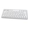 Wireless Keyboard BT Responsive Keys Ergonomic Stylish Ultra Thin Keyboard with C Command Key for