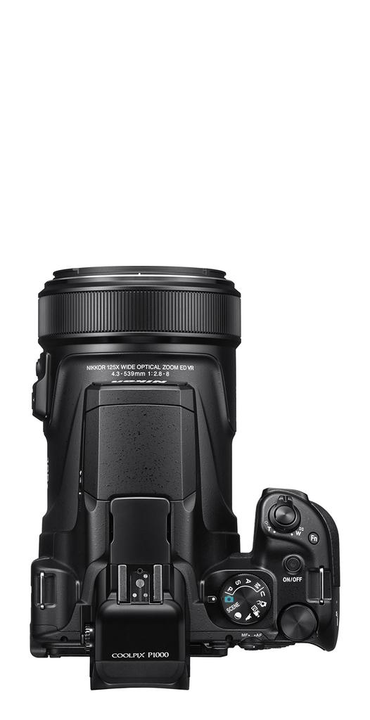 Nikon COOLPIX P1000 Digital Camera with LCD Black 16.7" 3.2" Display, (Certified Refurbished)