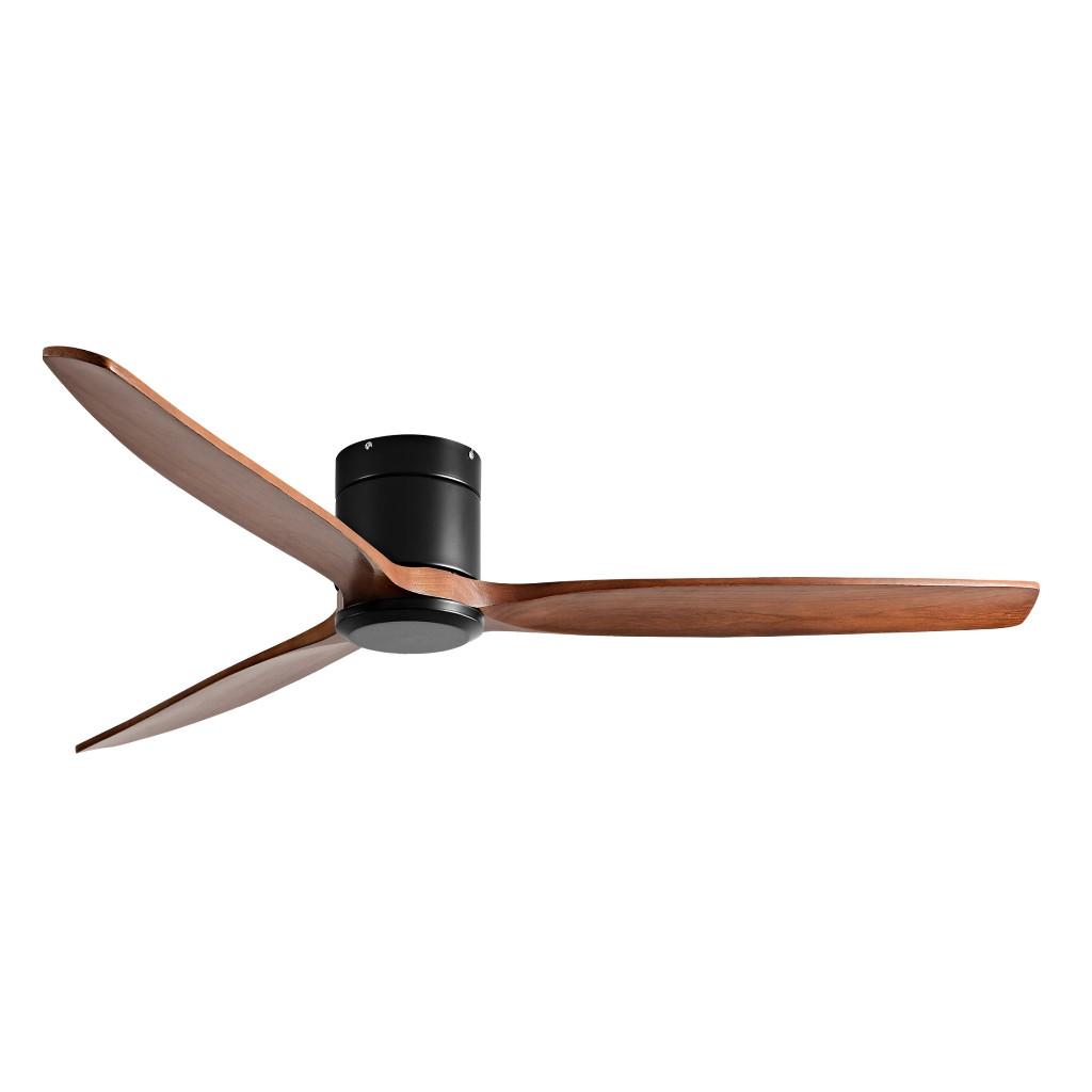 42-60" Modern Whisper-Quiet Villa Hotel Decoration Fan Commercial Ceiling Fan Style Solid Wood Blades Electric Fan
