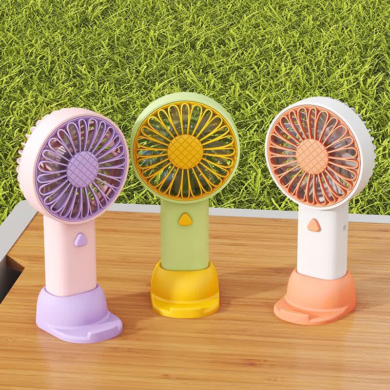 OLOEY Mini Portable Handheld Sunflower Fan
