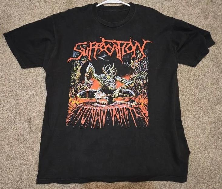 Vintage Suffocation Human Waste Gift For Fans Unisex S-5XL Shirt HK130 XXL