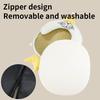 Pet Neck Pillow Cooling Bean Material Arc Design Removable Washable Cooling Mat Anti-Slip Wear Resistant Easy Clean