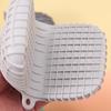 2Pcs Silicone Oven Mitts Heat Resistant Thick Grid Pattern Non-Slip Oven Gloves for Microwave Baking Kitchen Accessory