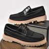 Fashion Classic Brand Thick Soled Wear-resistant Men's Loafers High-quality Handmade Soles Business Casual Shoes Work Shoes for Men’s