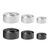 4Pcs High Strength Aluminum Alloy Sound Isolation Feet Featuring Rubber Pad Height Adjustment for Customs Setups