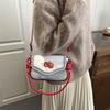 Women's Bag New Fashionable Versatile Commuting Daily Casual Sweet and Cute Shoulder Messenger Bag