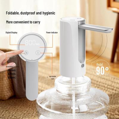 Portable Foldable Electric Water Pump Dispenser for Bottled Water