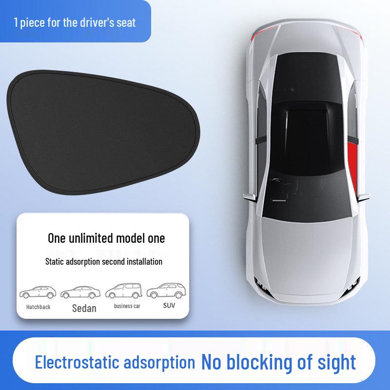 Car Sunshade Curtain: Side Window Privacy & Heat Insulation for Baby Protection