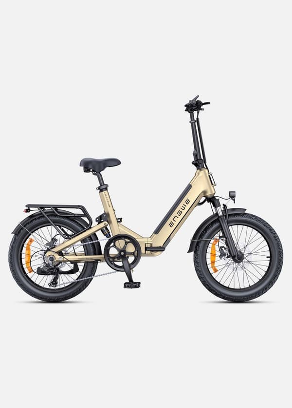 ENGWE L20 3.0 Boost Electric Bike - 48V 250W Motor, 120km Assisted Range, Fast Charging, Full Suspension for Urban and Off-Road Commute