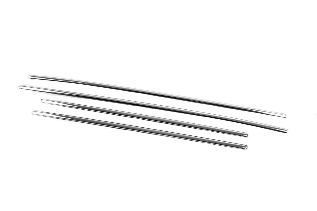 Window Trim (4 Pcs, Stainless Steel) for Toyota Hilux 2015-