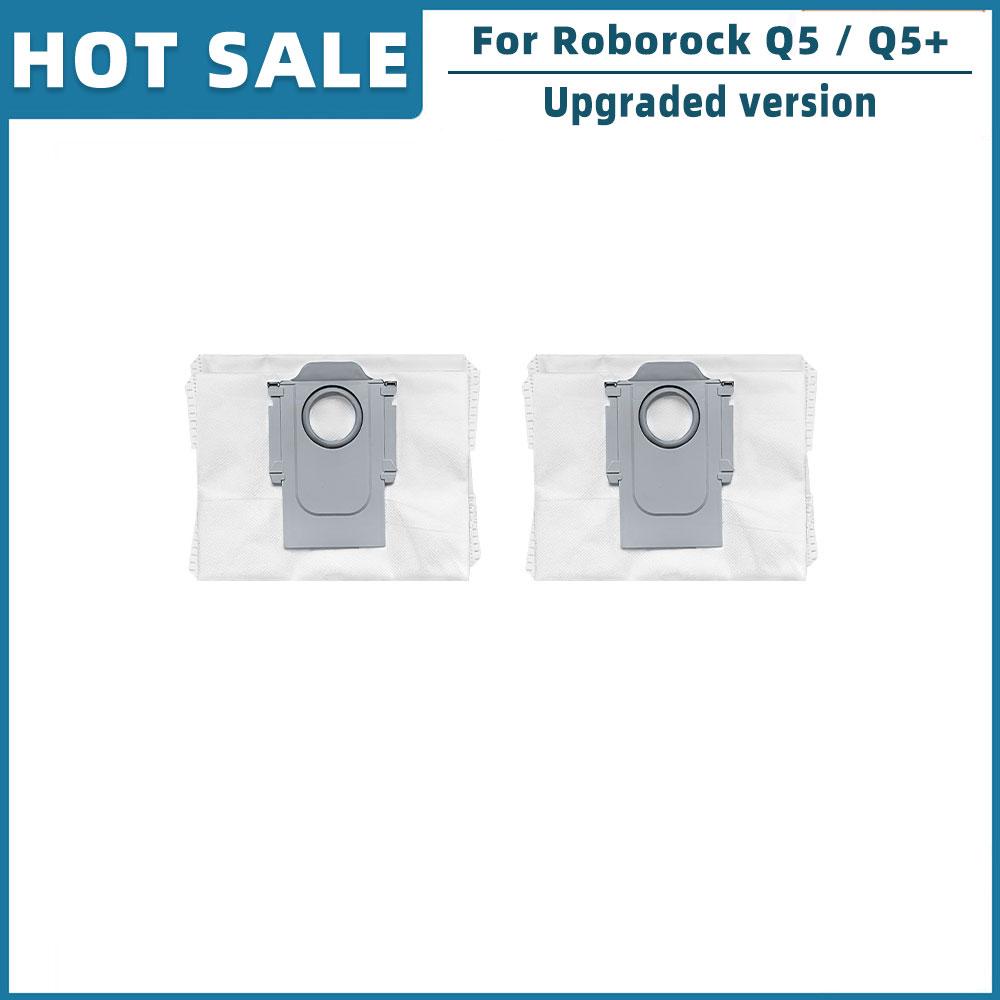 For Roborock Q5 Q5+ Plus Robot Vacuum Cleaner Spare Parts Accessories Roller Main Side Brush Hepa Filter Dust Bag Brush Cover