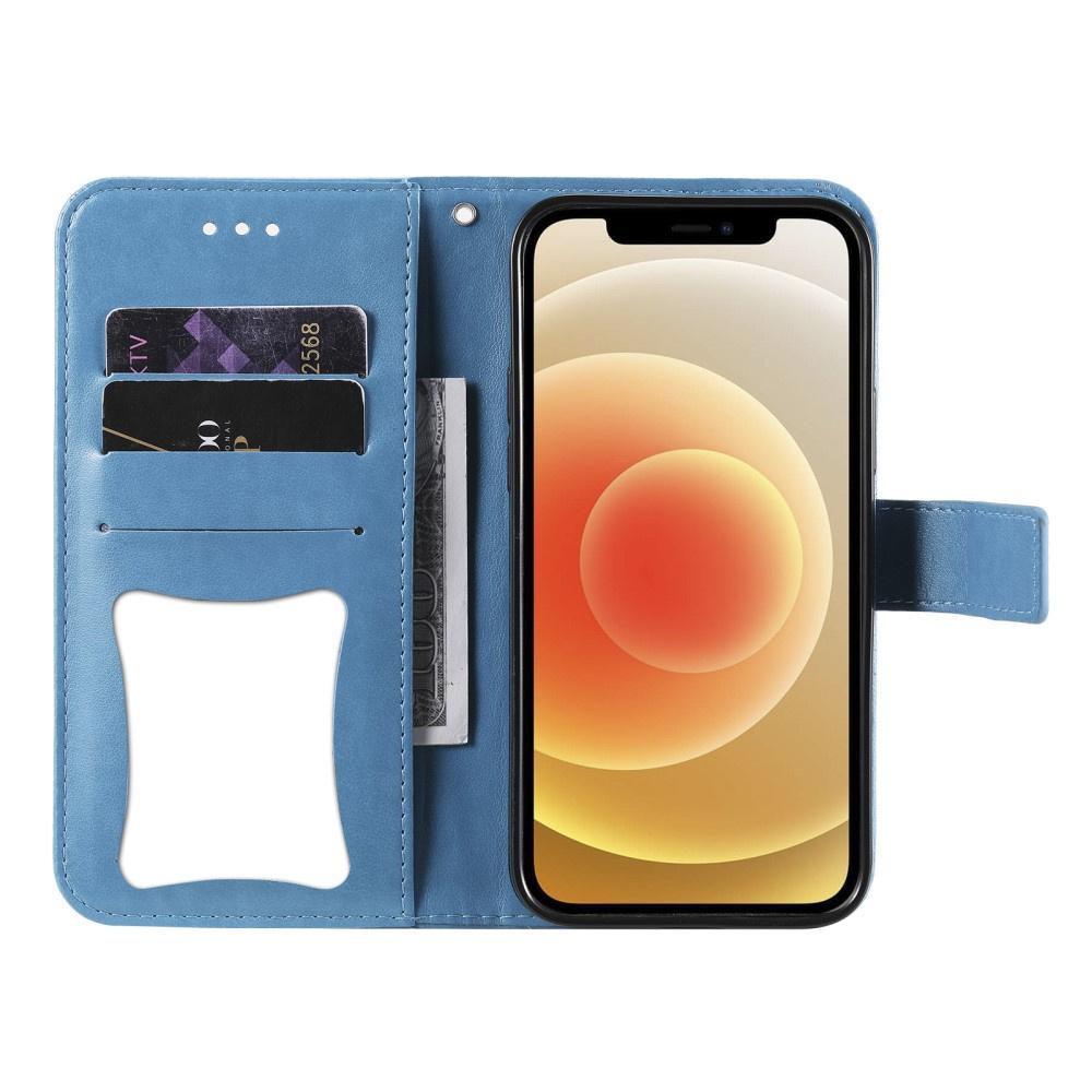Husă Flip pentru Oppo Reno5 Z / A94 / A95 5G, Mandala, Albastru