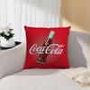 Soda Water C-Coca-C-Cola Personalized Pillow Cover Kids Bedroom Wild Party Decor Pillowcase Kid Birthday Shower Gift