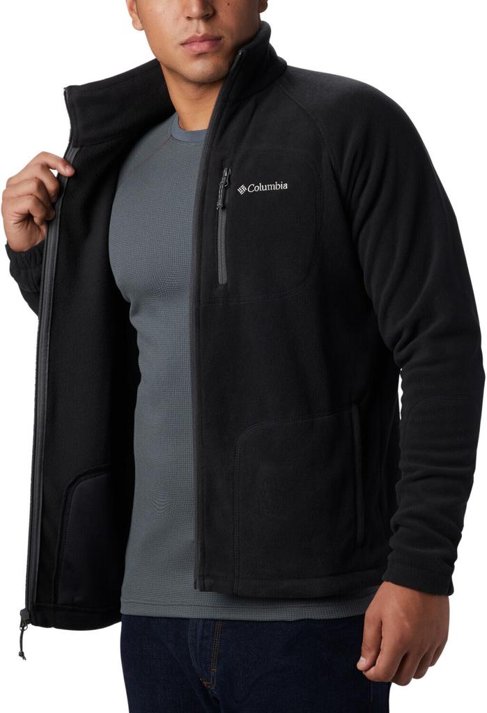 Куртка Columbia Fast Trek II Full Zip Fleece Men (1420421) (1420424-010) черный