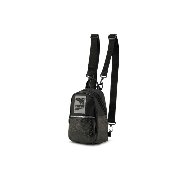 Puma Prime Time Minime Casual Sports Backpack Women Backpack Black 077848-01 Black