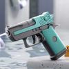 Mini Water Pistol Mechanical Continuous Firing Water Gun Summer  Pool Shooting Watergun Manual Water Gun Outdoor Game Toys Gifts