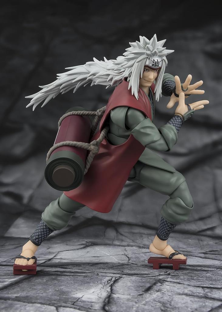 TAMASHII NATIONS NARUTO Jiraiya The Master of the Hero of Konoha Sage Mode Set - - S.H.Figuarts - Senjutsu, -