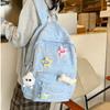 College student high value weight reduction schoolbag cute soft girl backpack ins bag women's versatile mini backpack
