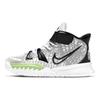 Nike Kyrie 7 PS Hip-Hop Kids Sneakers White Black Glow CT4087-105